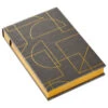 Hallmark Gold Geometric Faux Leather Small List Pad -Hallmark Gift Shop Gold Geometric Faux Leather Small Memo Pad 1SOM3821 01