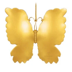 Hallmark Brilliant Butterflies Ornament -Hallmark Gift Shop Gold Iridescent Butterfly Keepsake Ornament 5QXR8415 07
