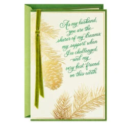 Hallmark My Best Friend And Partner In Love Christmas Card For Husband