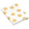 Hallmark Gold Polka Dots Address Book -Hallmark Gift Shop Gold Polka Dots Address Book 1ADD1620 01