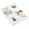 Hallmark Gold And White Winter Wishes Boxed Christmas Cards Assortment, Pack Of 40 -Hallmark Gift Shop Gold White Winter Assorted Boxed Christmas Cards 1BXX1477 01