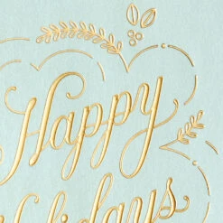 Hallmark Gold And Green Boxed Christmas Cards, Pack Of 16 -Hallmark Gift Shop Gold and Green Boxed Christmas Cards 1XPX1274 05