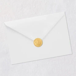 Hallmark Warm Feelings Of Peace And Hope Holiday Card -Hallmark Gift Shop Gold and Red Holiday Card 759XZH3296 09