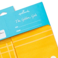 Hallmark Dorothy The Golden Girls Cheesecake Novelty Crew Socks -Hallmark Gift Shop Golden Girls Dorothy Funny Novelty Crew Socks 1GOL1055 03