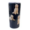 E&S Pets Goldendoodle Stainless Steel Tumbler, 20 Oz. -Hallmark Gift Shop Goldendoodles on Black Stainless Steel Tumble 115134 01