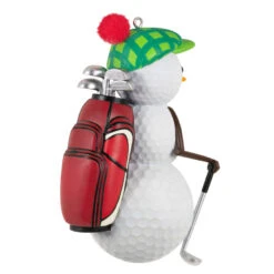 Hallmark Jolly Golfer 2023 Ornament -Hallmark Gift Shop Golf Ball Snowman Keepsake Ornament 1899QGO2939 06