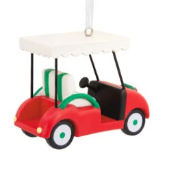Golf Cart Hallmark Ornament -Hallmark Gift Shop Golf Cart Christmas Ornament 1HGO3098 07