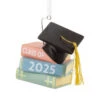 Graduation Cap And Books Class Of 2025 Hallmark Ornament -Hallmark Gift Shop Graduation Cap and Books Christmas Ornament 1HGO3635 01