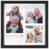 Malden Grandpa Modern Collage Picture Frame -Hallmark Gift Shop Grandpa Black Modern Collage Picture Frame 8049630 01