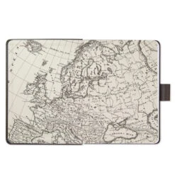 Hallmark Gray Etched Compass Faux Leather Notebook -Hallmark Gift Shop Gray Etched Compass Faux Leather Notebook 1HWJ1851 03