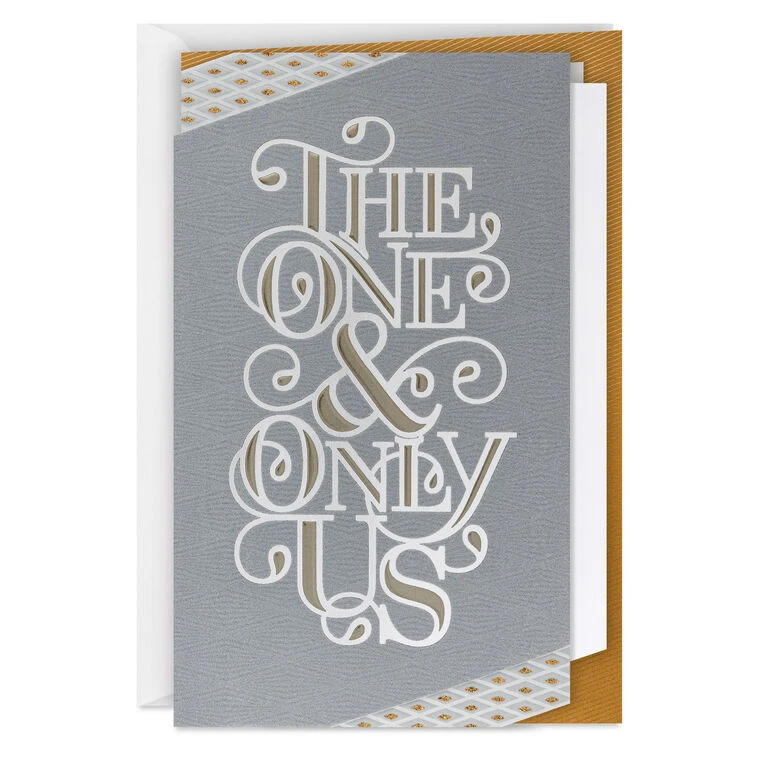 Hallmark Our Love Is Once In A Lifetime Romantic Anniversary Card 3 Hallmark Our Love Is Once In A Lifetime Romantic Anniversary Card