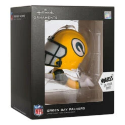 NFL Green Bay Packers Bouncing Buddy Hallmark Ornament -Hallmark Gift Shop Green Bay Packers Bobblehead Christmas Ornament 1OSL2401 04