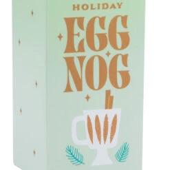 Holiday Egg Nog Hallmark Ornament -Hallmark Gift Shop Green Carton of Egg Nog Christmas Ornament 1HGO3521 06