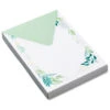 Hallmark Fern Border Stationery Set, 20 Sheets -Hallmark Gift Shop Green Ferns Writing Sheets Stationery Set 1STN1144 01