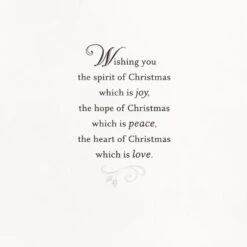 Hallmark Green Foil Wreath Boxed Christmas Cards, Pack Of 12 -Hallmark Gift Shop Green Foil Wreath Boxed Christmas Cards 1XPX1126 04