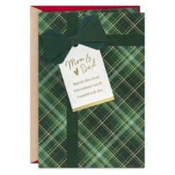 Hallmark You're The Best Wish Christmas Card For Mom And Dad