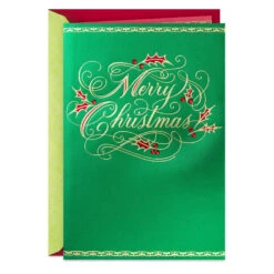Hallmark Every Comfort, Every Joy Christmas And New Year Card