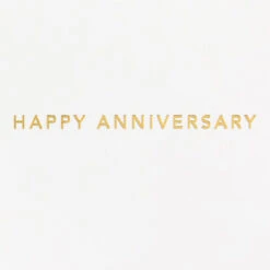 Hallmark Meant To Be Anniversary Card -Hallmark Gift Shop Green and Pink Tropical Leaves Anniversary Card 959LAD4400 02