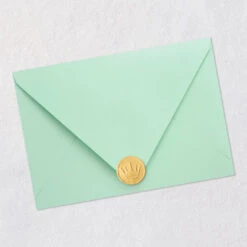 Hallmark Meant To Be Anniversary Card -Hallmark Gift Shop Green and Pink Tropical Leaves Anniversary Card 959LAD4400 08