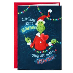 Hallmark Dr. Seuss's How The Grinch Stole Christmas!™ Spirit Of Christmas Boxed Christmas Cards, Pack Of 16 -Hallmark Gift Shop Grinch Heart Growing Boxed Christmas Cards 1XPX2561 02