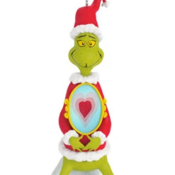 Hallmark Dr. Seuss's How The Grinch Stole Christmas!™ A Change Of Heart Ornament -Hallmark Gift Shop Grinch Heart XRay Keepsake Ornament 5QXI8165 06