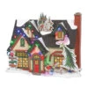 Enesco Original Snow Village Dr. Seuss The Grinch House With Lights, 7.2" -Hallmark Gift Shop Grinch Max Cindy Lou Who House Christmas Lights 6011416 01