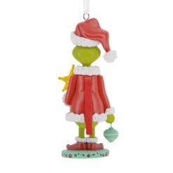 Dr. Seuss's How The Grinch Stole Christmas!™ Grinch Nutcracker Hallmark Ornament -Hallmark Gift Shop Grinch Nutcracker Christmas Ornament 3HCM4689 07
