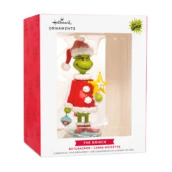 Dr. Seuss's How The Grinch Stole Christmas!™ Grinch Nutcracker Hallmark Ornament -Hallmark Gift Shop Grinch Nutcracker Christmas Ornament 3HCM4689 08