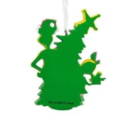 Dr. Seuss's How The Grinch Stole Christmas!™ Grinch With Cindy-Lou Who Hallmark Ornament -Hallmark Gift Shop Grinch and Cindy Lou Who Christmas Ornament 3HCM2190 06