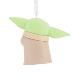 Star Wars: The Mandalorian™ Grogu™ With Frog Hallmark Ornament -Hallmark Gift Shop Grogu With Frog Christmas Ornament 3HCM4244 07