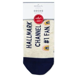 Hallmark Channel Happily Ever After Novelty Crew Socks -Hallmark Gift Shop Hallmark Channel 1 Fan Rainbows Novelty Crew Socks 1HKC2243 04