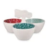 Hallmark Channel Truck Dip Bowl Trio -Hallmark Gift Shop Hallmark Channel 3Bowl Dip Server With Truck Handle 1XKT3527 01
