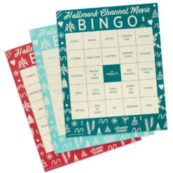 Hallmark Channel Movie Bingo Game Pad 8 Hallmark Channel Movie Bingo Game Pad -Hallmark Gift Shop Hallmark Channel Bingo TearOff Game Pad 1XKT3502 03