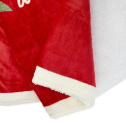 Hallmark Channel Red Oversized Blanket, 60x80 -Hallmark Gift Shop Hallmark Channel FamilySized Blanket 1XKT3505 06