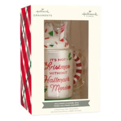 Hallmark Channel Festive Mug Glass Hallmark Ornament -Hallmark Gift Shop Hallmark Channel Festive Mug Christmas Ornament 1HGO3657 08