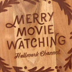 Hallmark Channel Merry Movie Watching Charcuterie Board -Hallmark Gift Shop Hallmark Channel Merry Movie Watching Charcuterie Board 1XKT3510 03
