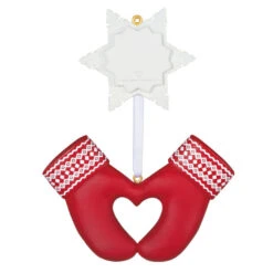 I Love Hallmark Channel! Ornament -Hallmark Gift Shop Hallmark Channel Red Mittens Keepsake Ornament 1599QGO2949 06