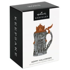 Hallmark Hoppy Halloween Beer Stein 2023 Ornament -Hallmark Gift Shop Halloween Beer Stein Keepsake Ornament 1799QFO5287 04