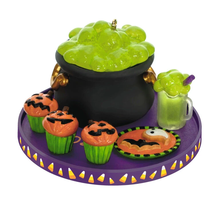 Hallmark Season's Treatings Halloween Party 2023 Ornament 3 Hallmark Season's Treatings Halloween Party 2023 Ornament