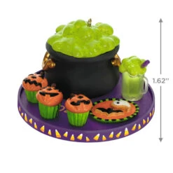 Hallmark Season's Treatings Halloween Party 2023 Ornament 10 Hallmark Season's Treatings Halloween Party 2023 Ornament -Hallmark Gift Shop Halloween Treats Tray Keepsake Ornament 1799QFO5337 03