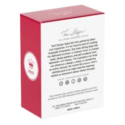 Hallmark Cute As A Button Special Edition Ornament -Hallmark Gift Shop Hamster in Sleigh With Tree Keepsake Ornament 5QXE3572 09