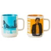 Hallmark Star Wars™ Han Solo™ And Princess Leia™ Bespin™ I Love You I Know Stacking Mugs, Set Of 2 -Hallmark Gift Shop Han Solo and Princess Leia Blue and Orange Mugs 1SHP2148 01
