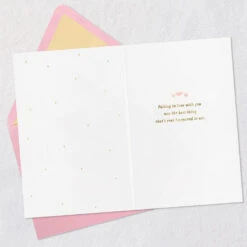 Hallmark You're The Best Thing That's Happened To Me Romantic Anniversary Card -Hallmark Gift Shop HandTied Flower Bouquet Romantic Anniversary Card 1059LAD2921 03