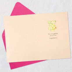 Hallmark So Much Sweetness And Love New Baby Girl Card -Hallmark Gift Shop Handcrafted Dresses New Baby Girl Card 759LAD4899 03