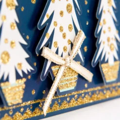 Hallmark Handcrafted Holidays Assorted Christmas Cards In Designed Box, Pack Of 24 -Hallmark Gift Shop Handmade Christmas Card Assortment in Designed Box 1XPX1975 08