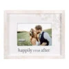 Malden Happily Ever After Rustic White Wood Picture Frame, 4x6 -Hallmark Gift Shop Happily Ever After White Wood Picture Frame 342846 01