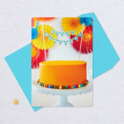 Hallmark 16" Happy Birthday Cake Jumbo Birthday Card -Hallmark Gift Shop Happy Birthday Cake Birthday Card 999CBG3002 05
