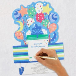 Hallmark Happy Birthday Cake And Balloons Musical 3D Pop-Up Birthday Card With Light -Hallmark Gift Shop Happy Birthday Cake and Balloons 3D PopUp Birthday Card 999ARH1624 06