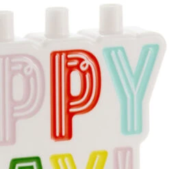 Hallmark Happy Birthday Candle Holder -Hallmark Gift Shop Happy Birthday Candle Holder 1BIR1295 03