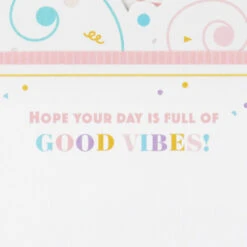 Hallmark Good Vibes Confetti 3D Pop-Up Birthday Card -Hallmark Gift Shop Happy Birthday Confetti 3D PopUp Birthday Card 799WDR1239 03